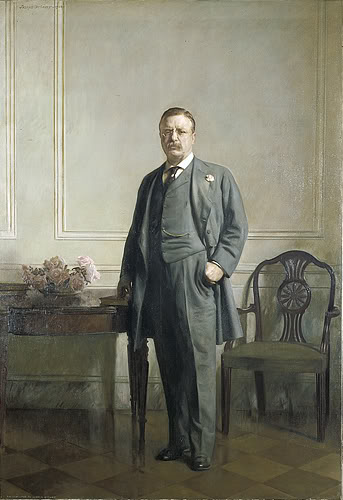Portrait of President Theodore Roosevelt by Joseph Rodefer DeCamp, 1908, Harvard Art Museums, Cambridge, MA