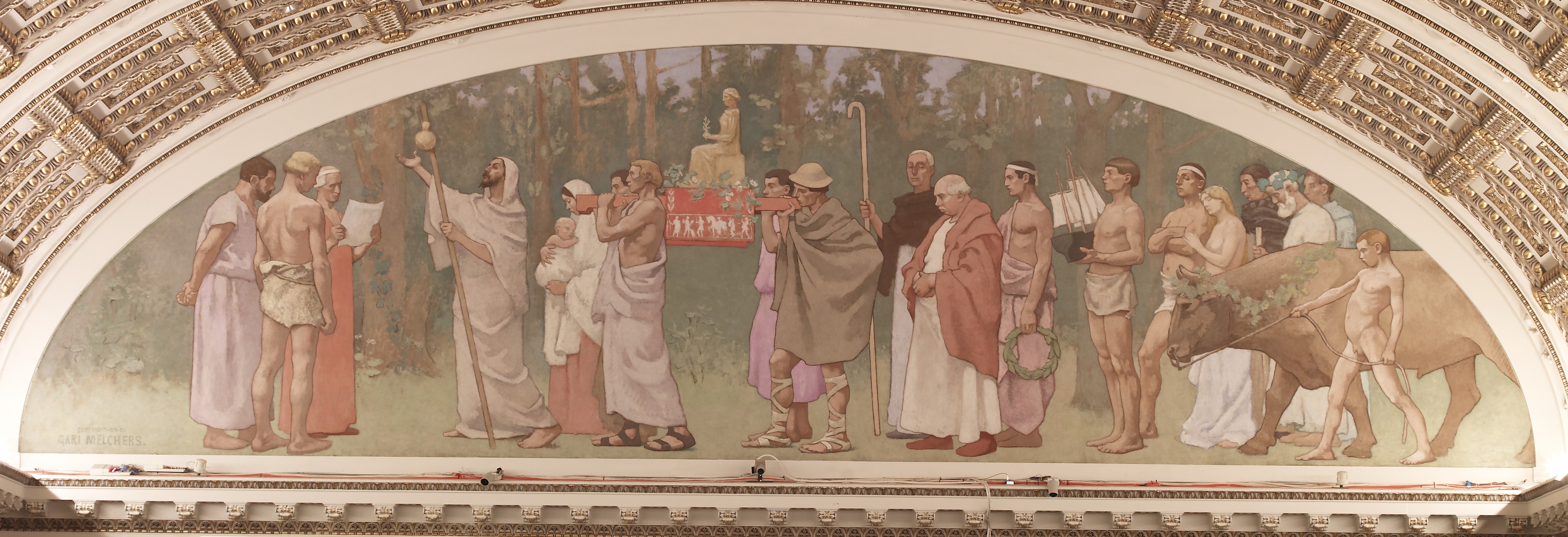 Peace Mural, Library of Congress, Washington, D.C.