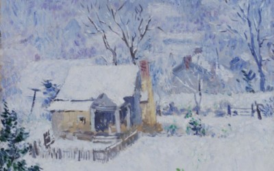 Cottage in Snow