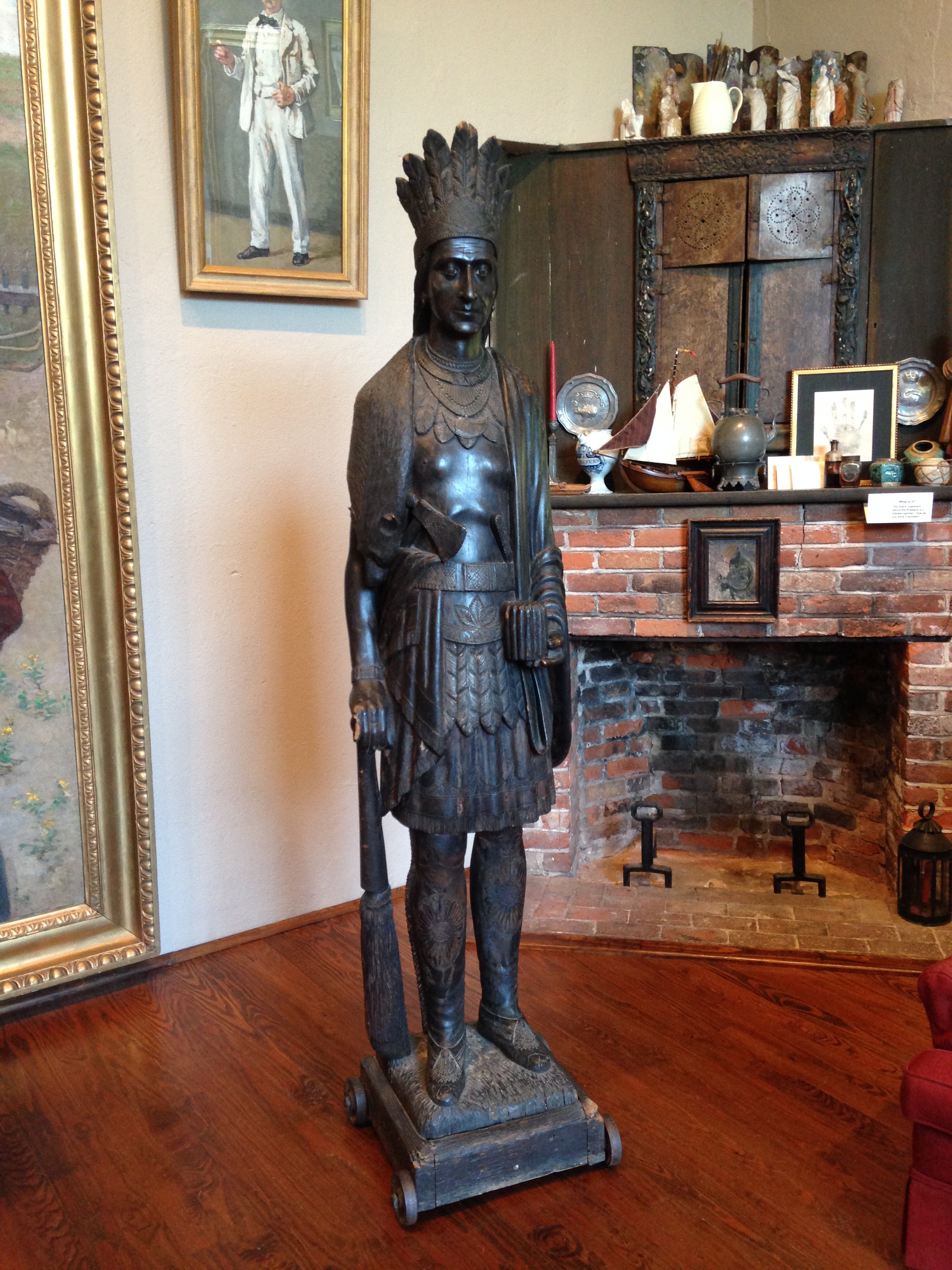 Julius Melchers' 'Captain Jack,' now on display at Gari Melchers Home & Studio at Belmont