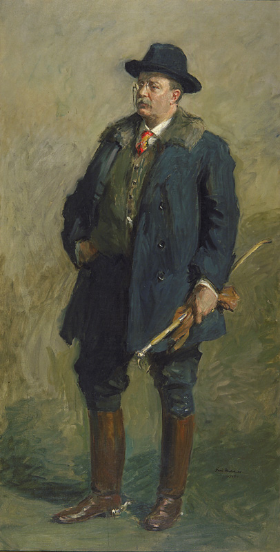 Portrait of President of Theodore Roosevelt by Gari Melchers, 1908, National Museum of Asian Art, Washington D.C.